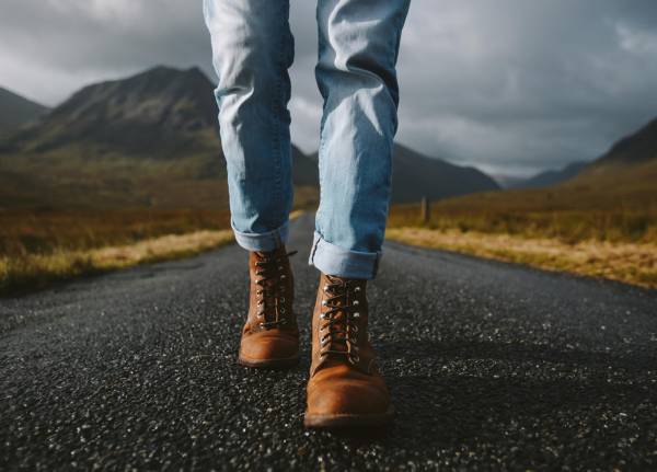 Red wing store hiking boots mens